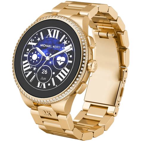 michael kors smartwatch display streifen|michael kors smartwatch for women.